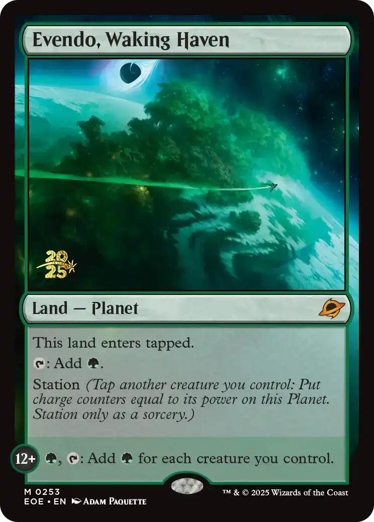 Evendo, Waking Haven [Edge of Eternities Prerelease Promos] | Good Games Adelaide SA