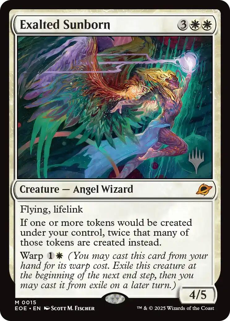 Exalted Sunborn [Edge of Eternities Promo Pack] | Good Games Adelaide SA