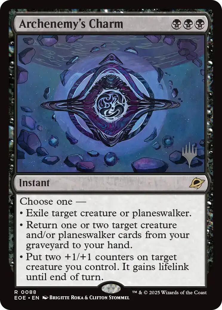 Archenemy's Charm [Edge of Eternities Promo Pack] | Good Games Adelaide SA