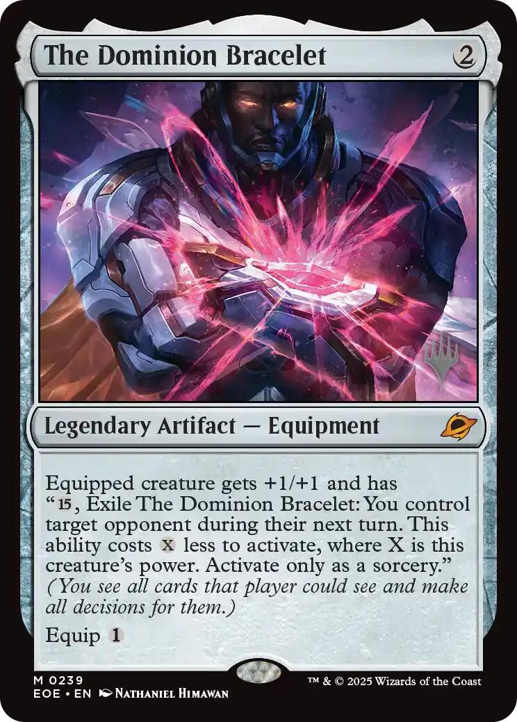 The Dominion Bracelet [Edge of Eternities Promo Pack] | Good Games Adelaide SA