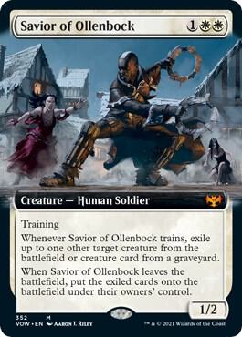 Savior of Ollenbock Extended Art 352 (Innistrad: Crimson Vow)  - Foil | Good Games Adelaide SA