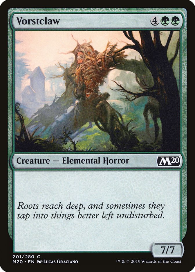 Vorstclaw 201 (Core Set 2020)  - Foil | Good Games Adelaide SA