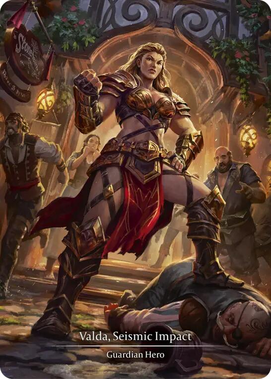 Valda, Seismic Impact (Marvel Cold Foil) [MPG001] (Mastery Pack Guardian)  Cold Foil | Good Games Adelaide SA