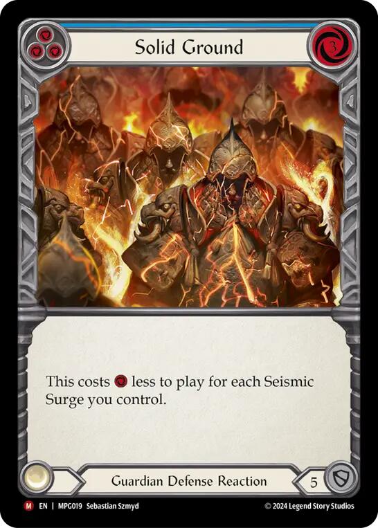 Solid Ground [MPG019] (Mastery Pack Guardian)  Rainbow Foil | Good Games Adelaide SA