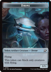 Drone // Lander (0006) Doubled-Sided Token [Edge of Eternities Tokens] | Good Games Adelaide SA