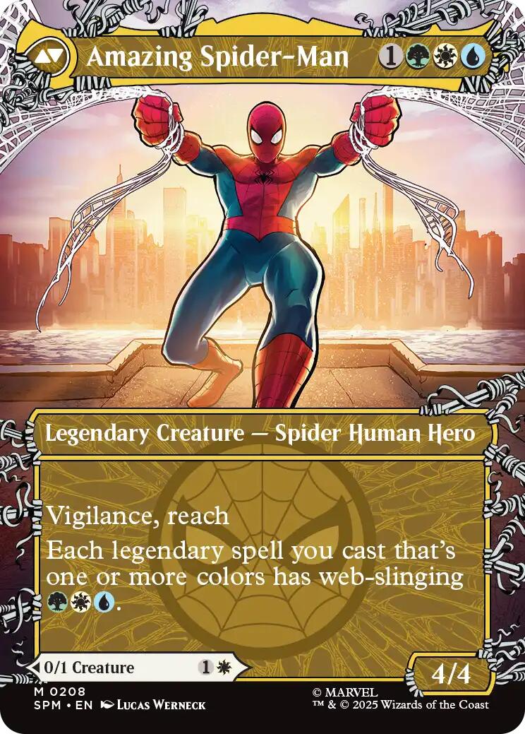Peter Parker (0208) (Borderless) [Marvel's Spider-Man] | Good Games Adelaide SA