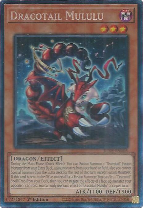 Dracotail Mululu (CR) [JUSH-EN005] Collector's Rare | Good Games Adelaide SA