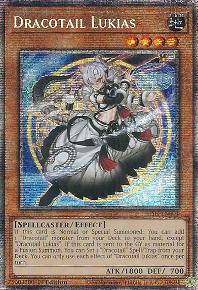 Dracotail Lukias (Starlight Rare) [JUSH-EN001] Starlight Rare | Good Games Adelaide SA