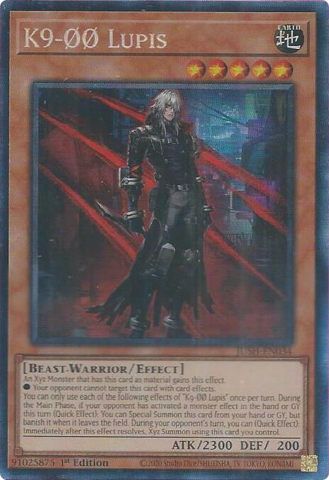 K9-00 Lupis (CR) [JUSH-EN034] Collector's Rare | Good Games Adelaide SA