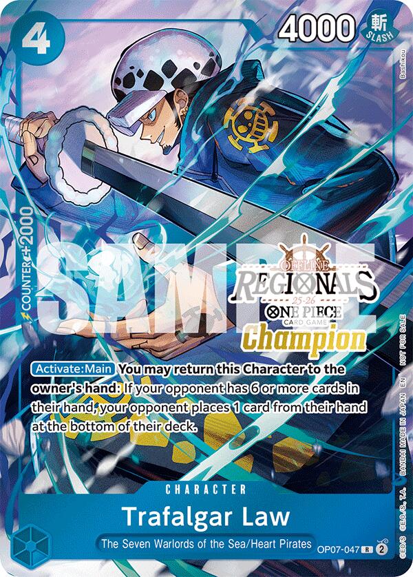Trafalgar Law (Offline Regional Champion Card Set 2025 Vol.2) [One Piece Promotion Cards] | Good Games Adelaide SA