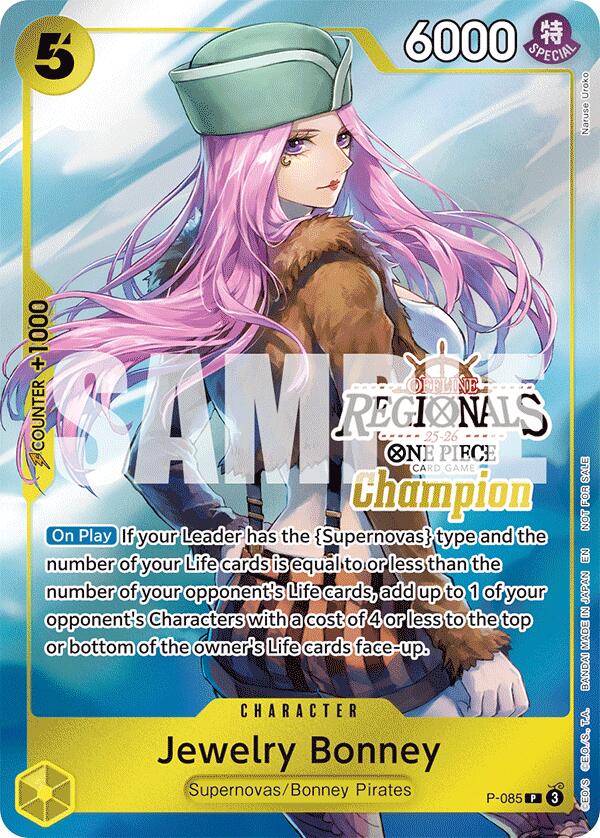 Jewelry Bonney (Offline Regional Champion Card Set 2025 Vol.2) [One Piece Promotion Cards] | Good Games Adelaide SA