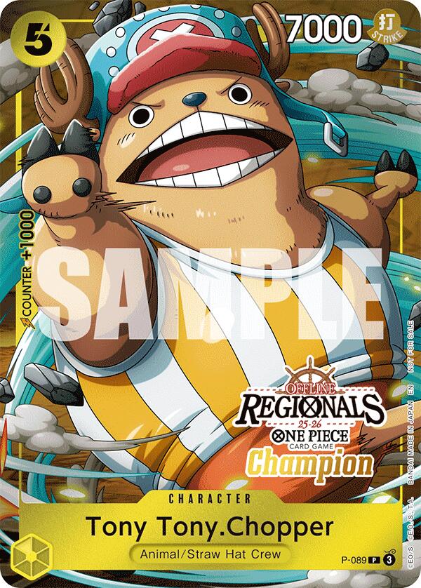 Tony Tony.Chopper (Offline Regional Champion Card Set 2025 Vol.2) [One Piece Promotion Cards] | Good Games Adelaide SA