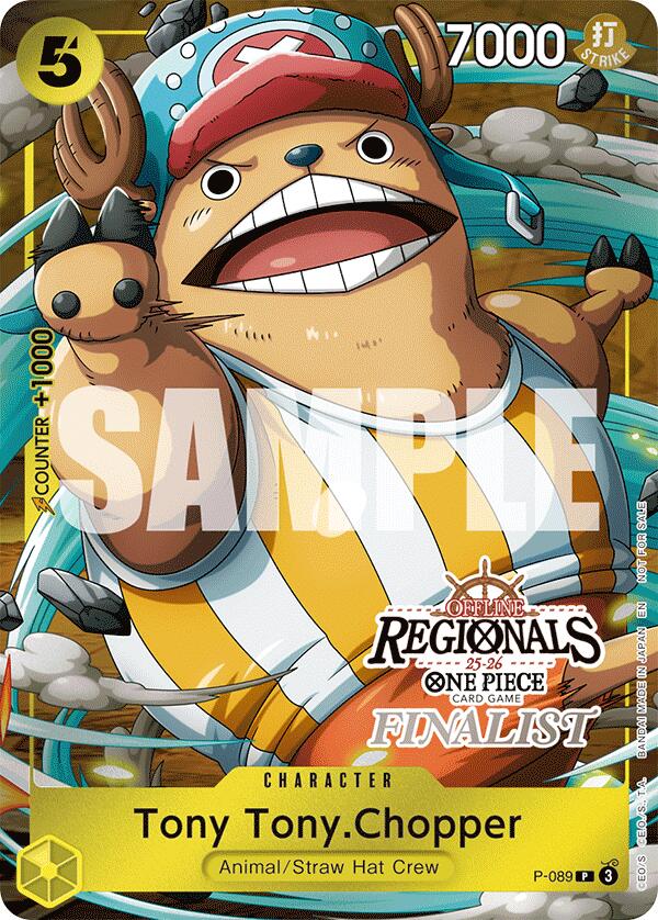 Tony Tony.Chopper (Offline Regional Finalist Card Set 2025 Vol.2) [One Piece Promotion Cards] | Good Games Adelaide SA