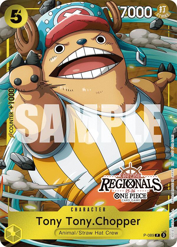 Tony Tony.Chopper (Offline Regional Participation Pack 2025 Vol.2) [One Piece Promotion Cards] | Good Games Adelaide SA