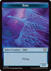 Bird // Pest Double-Sided Token [Edge of Eternities Commander Tokens] | Good Games Adelaide SA