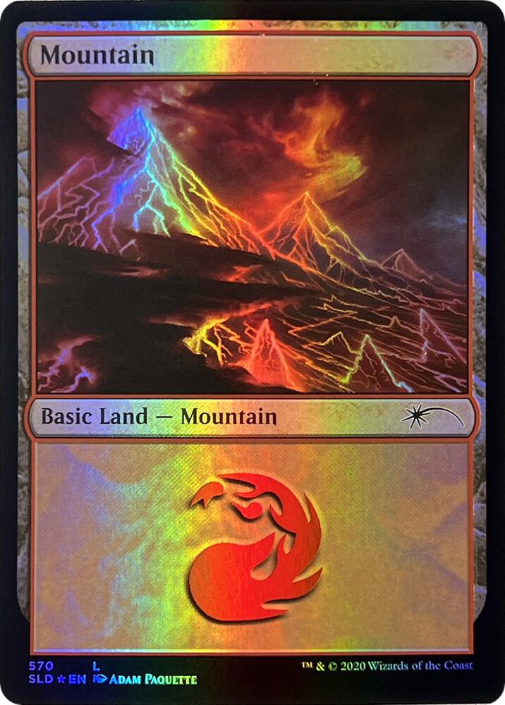 Mountain 570 570 (Secret Lair Drop Series)  - Foil | Good Games Adelaide SA