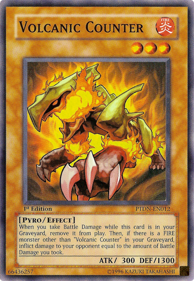 Volcanic Counter [PTDN-EN012] Super Rare | Good Games Adelaide SA