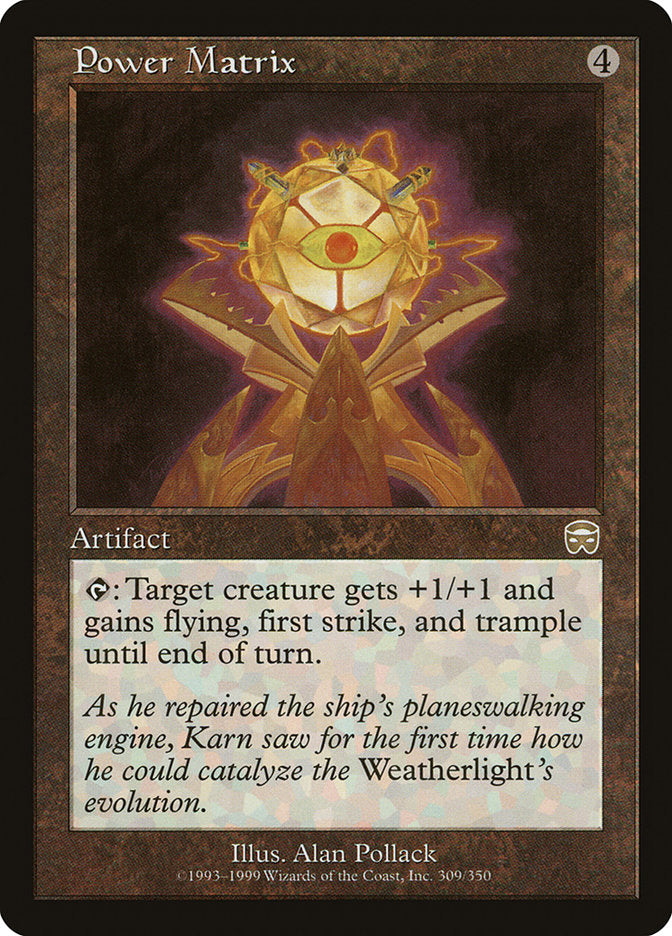 Power Matrix 309 (Mercadian Masques)  - Foil | Good Games Adelaide SA