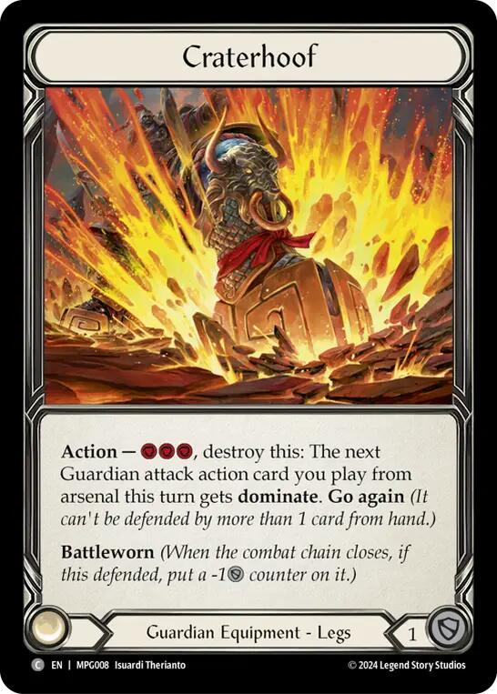 Craterhoof [BVO008] (Mastery Pack Guardian)  Cold Foil | Good Games Adelaide SA
