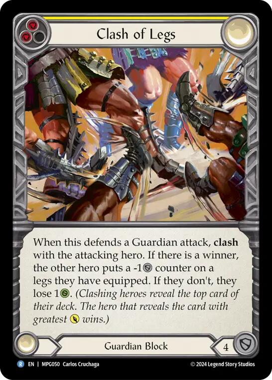 Clash of Legs [MPG050] (Mastery Pack Guardian) | Good Games Adelaide SA