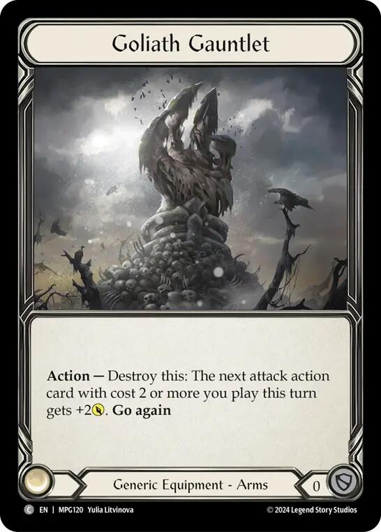 Goliath Gauntlet [MPG120] (Mastery Pack Guardian) | Good Games Adelaide SA