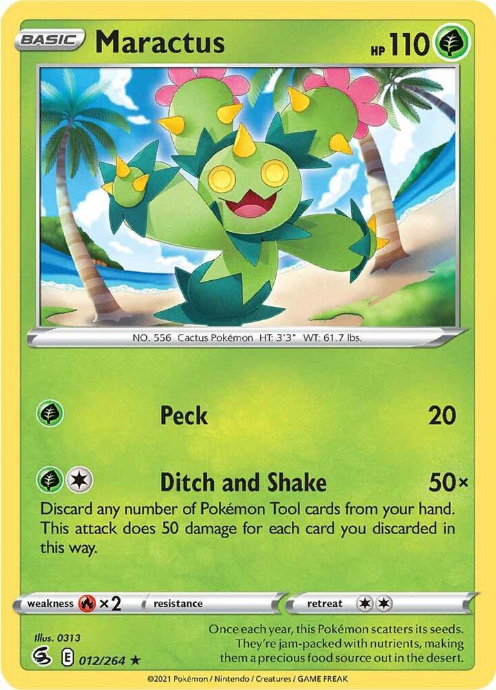 Maractus 012/264 (SWSH08: Fusion Strike)  | Good Games Adelaide SA