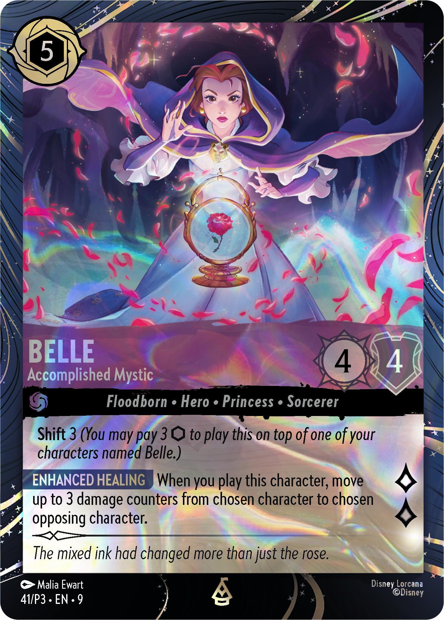 Belle - Accomplished Mystic (41) [Promo Cards] | Good Games Adelaide SA