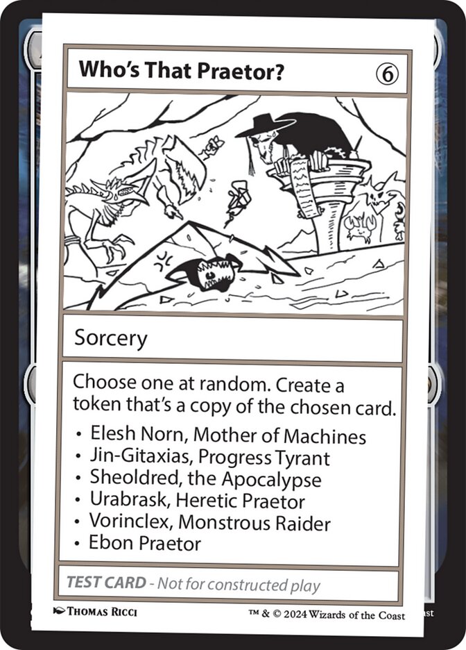 Who's That Praetor?  (Mystery Booster 2 Playtest Cards)  | Good Games Adelaide SA