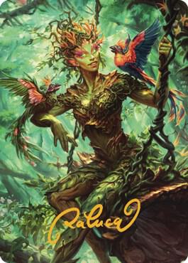 Bramble Sovereign Art Card Gold Stamped Signature 59 (Art Series: Commander Legends: Battle for Baldur's Gate)  | Good Games Adelaide SA