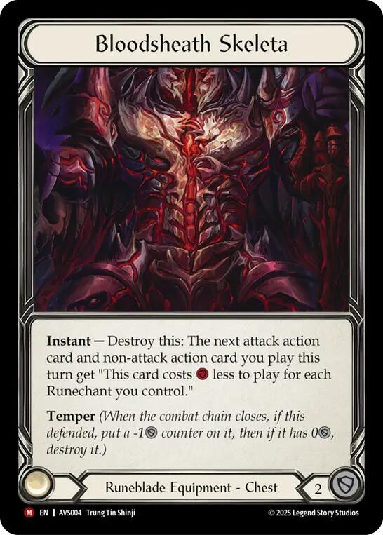 Bloodsheath Skeleta [AVS004] (Armory Deck: Legends Viserai) | Good Games Adelaide SA