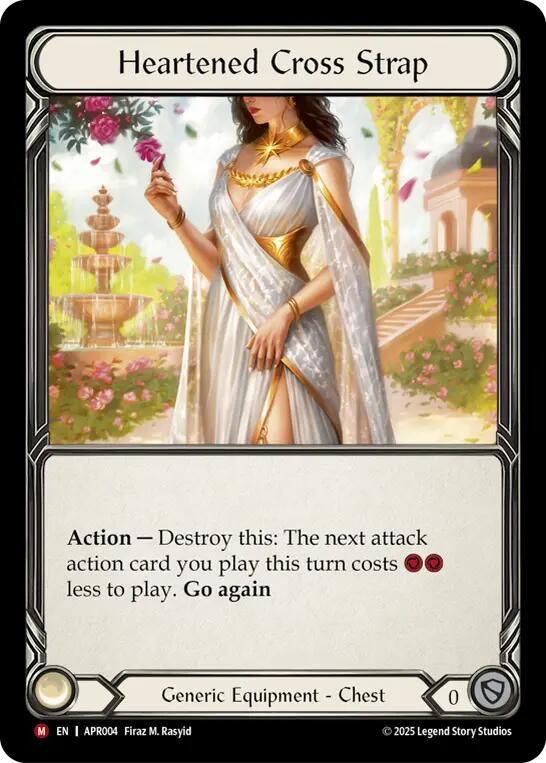 Heartened Cross Strap [APR004] (Armory Deck: Legends Prism) | Good Games Adelaide SA