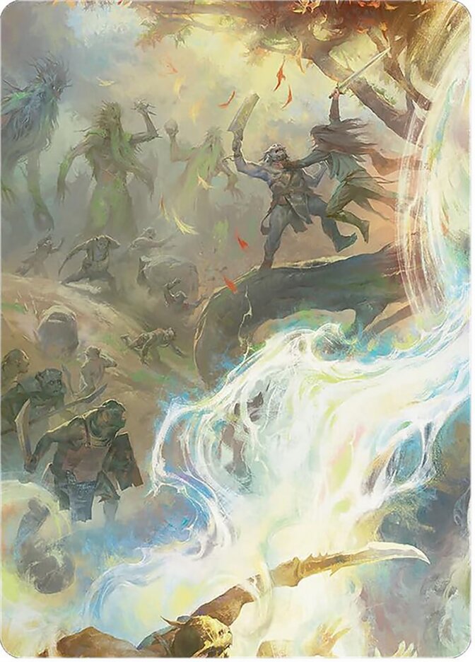 Arboreal Alliance // Arboreal Alliance 7 (Art Series: Universes Beyond: The Lord of the Rings: Tales of Middle-earth)  | Good Games Adelaide SA
