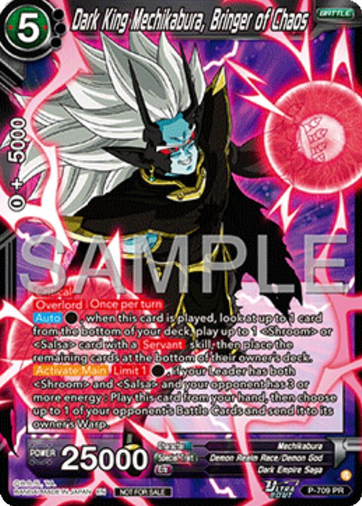 Dark King Mechikabura, Bringer of Chaos (Ultra-Bout Series Tournament Pack Vol.13) (P-709) [Tournament Promotion Cards] | Good Games Adelaide SA
