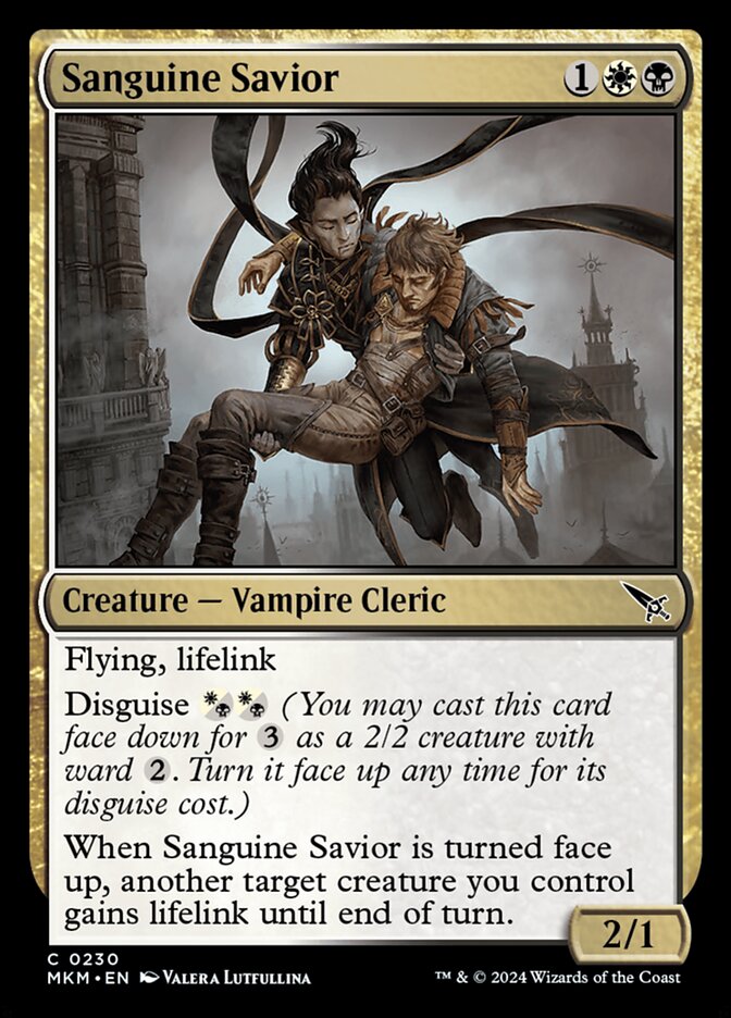 Sanguine Savior 230 (Murders at Karlov Manor)  - Foil | Good Games Adelaide SA