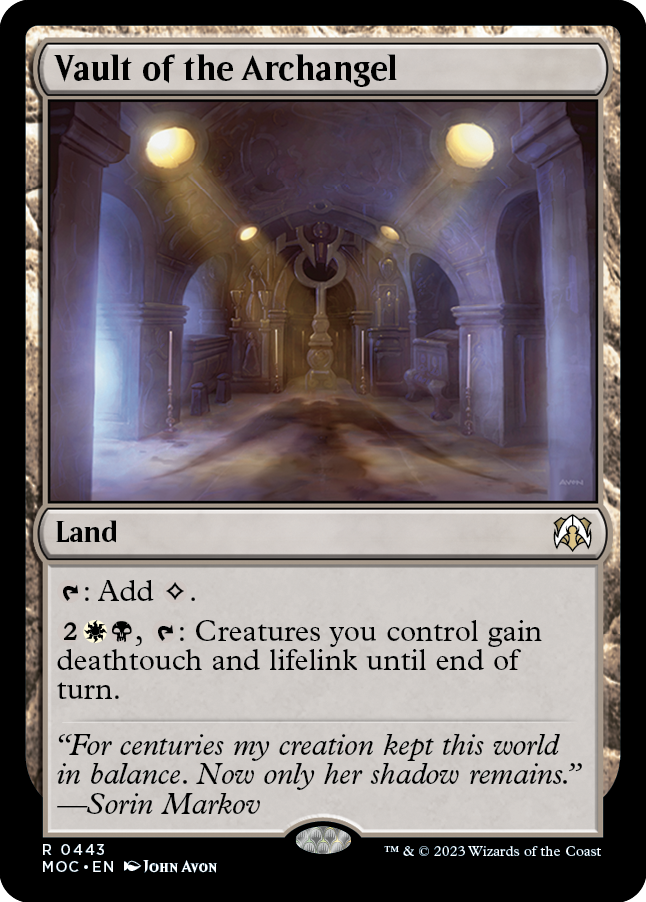 Vault of the Archangel [March of the Machine Commander] | Good Games Adelaide SA