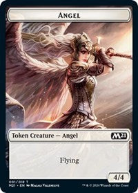 Angel // Weird Double-sided Token [Core Set 2021 Tokens] | Good Games Adelaide SA