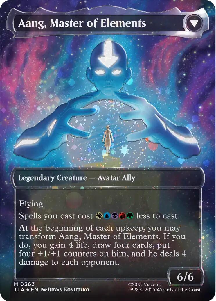 Avatar Aang (Raised Foil) [Avatar: The Last Airbender] | Good Games Adelaide SA