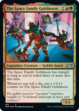 The Space Family Goblinson Galaxy Foil 465 (Unfinity)  - Foil | Good Games Adelaide SA