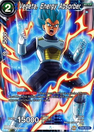 Vegeta, Energy Absorber [EX06-09] | Good Games Adelaide SA