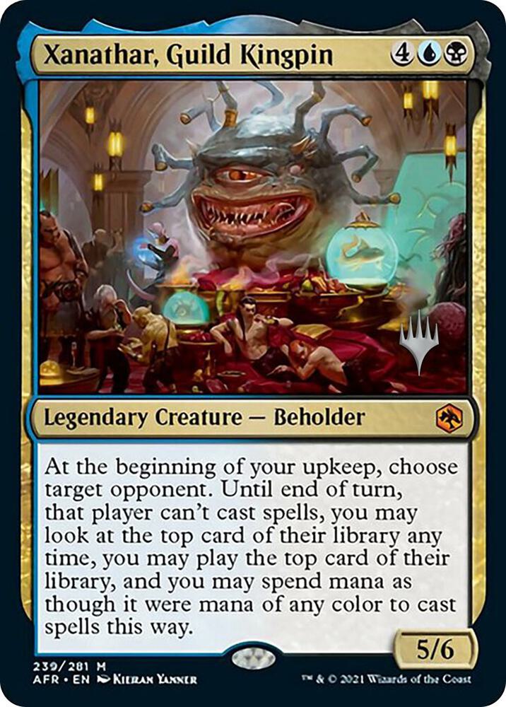 Xanathar Guild Kingpin 239 (Promo Pack: Adventures in the Forgotten Realms)  - Foil | Good Games Adelaide SA