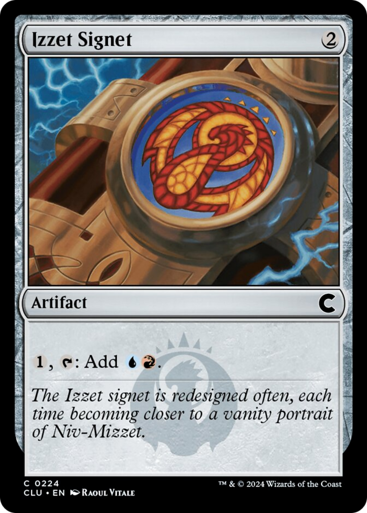 Izzet Signet [Ravnica: Clue Edition] | Good Games Adelaide SA