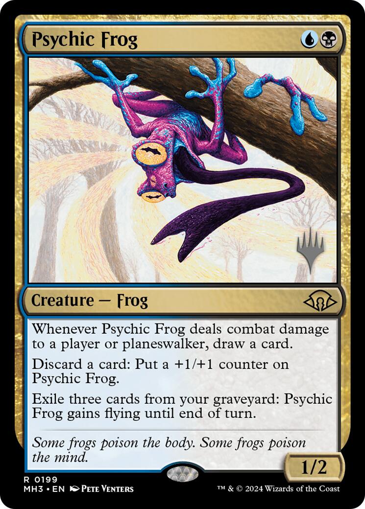 Psychic Frog [Edge of Eternities Promo Pack] | Good Games Adelaide SA
