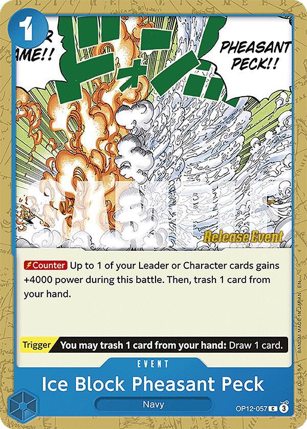 Ice Block Pheasant Peck [Legacy of the Master Release Event Cards] | Good Games Adelaide SA