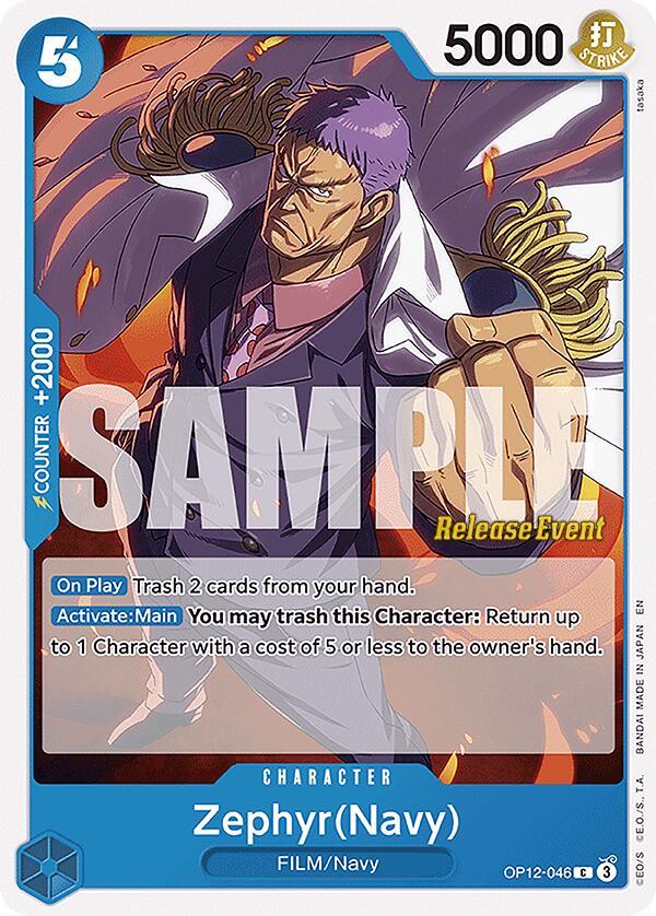 Zephyr(Navy) [Legacy of the Master Release Event Cards] | Good Games Adelaide SA