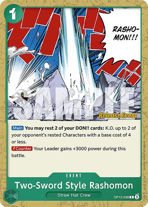 Two-Sword Style Rashomon [Legacy of the Master Release Event Cards] | Good Games Adelaide SA