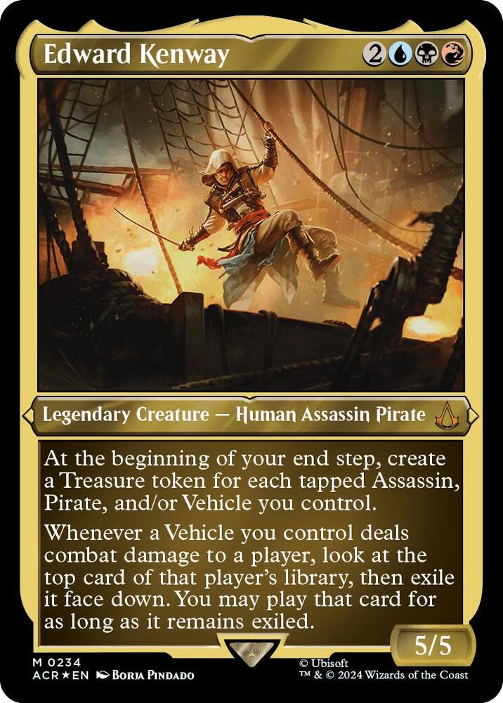 Edward Kenway 234 (Universes Beyond: Assassin's Creed)  - Foil | Good Games Adelaide SA