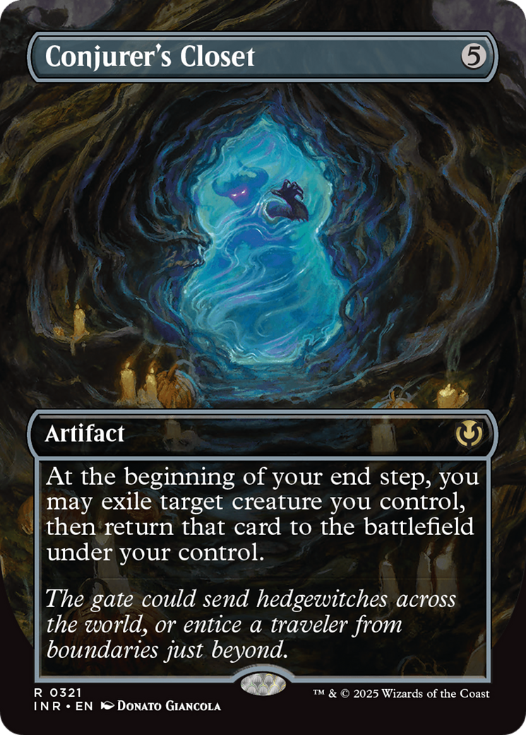 Conjurer's Closet (Borderless) [Innistrad Remastered] | Good Games Adelaide SA