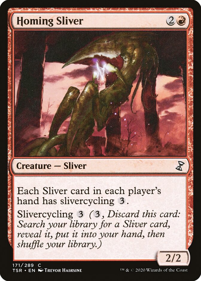 Homing Sliver 171 (Time Spiral: Remastered)  - Foil | Good Games Adelaide SA
