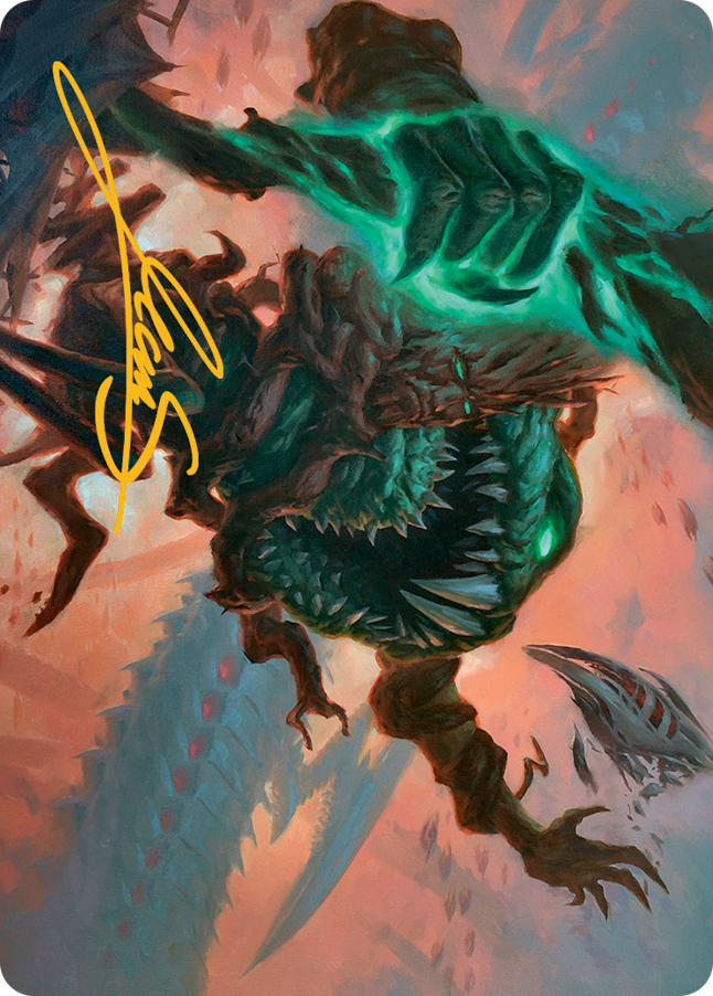 Yargle and Multani Art Card (Gold-Stamped Signature) [March of the Machine Art Series] | Good Games Adelaide SA