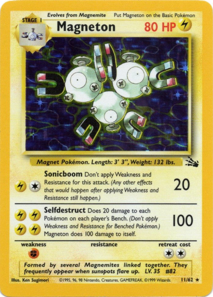 Magneton (11/62) [Fossil Unlimited] | Good Games Adelaide SA
